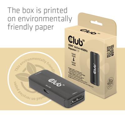club3D CAC-1307 Repeater HDMI, Micro-USB