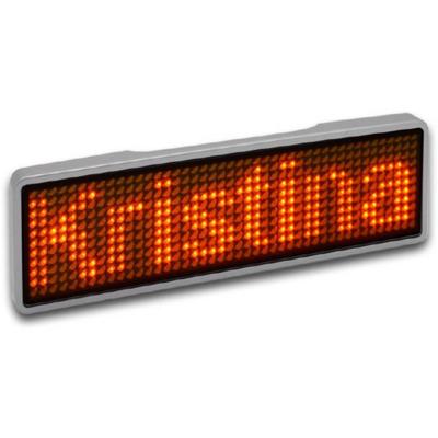 Shenzhen LeSun LED-naamplaatje Oranje 44 x 11 Pixel (b x h x d) 93 x 30 x 6 mm 125912