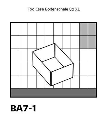 Raaco Inzetbakje 80 BA7-1, (4st.) op tray - 136532 136532 - thumbnail