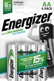 Energizer Extreme HR06 Oplaadbare AA batterij (penlite) NiMH 2300 mAh 1.2 V 4 stuk(s)