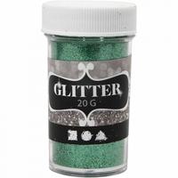Creativ Company Glitter, groen, 20 gr/ 1 doosje - thumbnail