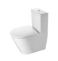Duravit D-Neo staand toilet voor stortbak 37x65x40cm Wit - thumbnail