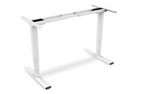 Digitus Zit-sta-bureauframe Elektrisch in hoogte verstelbaar Hoogte: 62 tot 1.27 m (b x d) 170 cm x 68 cm Wit, Wit (RAL 9016) DA-90433 DA-90433 - thumbnail