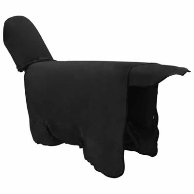 VidaXL Paardendeken zwart polyester VidaXL Paardendeken zwart polyester
