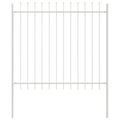 Tuinhek Wit 1,7 x 1,5 m Poedercoating staal