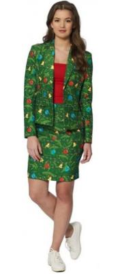 Suitmeister verkleedpak Kerstversieringen dames polyester Suitmeister verkleedpak Kerstversieringen dames polyester