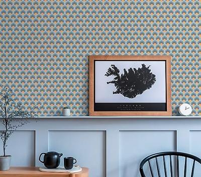 AS Creation Retro Chic - Blauw - Retro - 395383