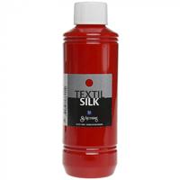 Schjerning Zijdeverf es silk, karmijnrood, 250 ml/ 1 fles - thumbnail