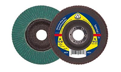 Klingspor 322799 SMT 628 Supra Lamellenschijf Diameter 125 mm Boordiameter 22.23 mm Inox, Staal 10 stuk(s)