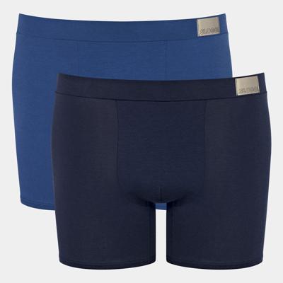2-Pack heren boxershort - Natural Go - Biologisch katoenen heren onderbroeken - Platte naden voor minder irritatie