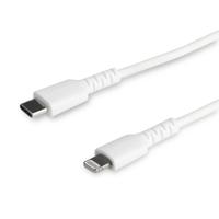 StarTech.com Premium USB-C naar Lightning Kabel 2m Wit - USB Type C naar Lightning Charge & Sync Oplaadkabel met Aramide Vezels - Apple MFi Gecertificeerd - iPad Air iPhone 12 (RUSBCLTMM2MW) - thumbnail