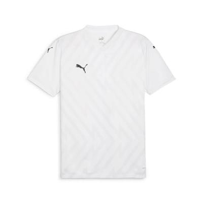 PUMA teamGLORY Voetbalshirt Wit Zwart Grijs