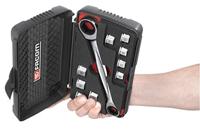 FACOM Ratelsleutelset + 9 ringen - thumbnail