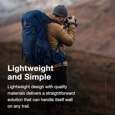 Osprey Rook 50 Backpack Heren Astology Blue/Blue Flame 50L Osprey Rook 50 Backpack Heren Astology Blue/Blue Flame 50L