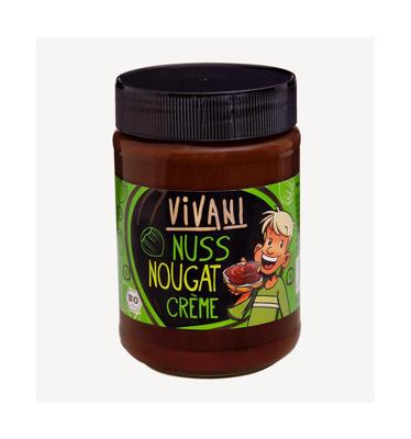 Vivani Chocolade hazelnootpasta - 400 gram