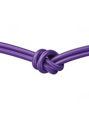 Strijkijzersnoer paars 3-aderig per meter