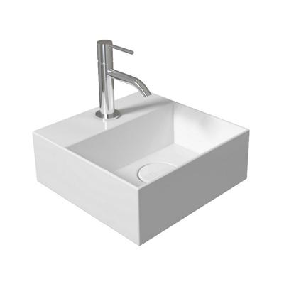 Salenzi Fontein Spy 30x30 cm Mat Grijs Salenzi Fontein Spy 30x30 cm Mat Grijs