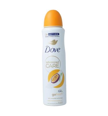 Dove Deodorant spray go fresh passievrucht & citroengr 150 Milliliter
