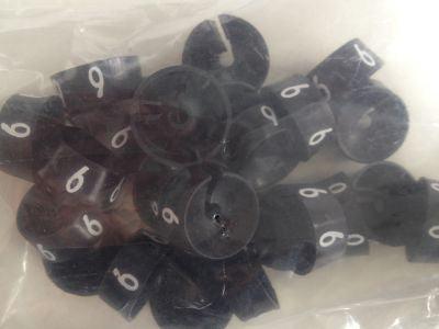 MB zwart/wit 6 voor op kledinghanger