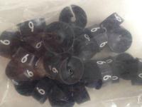 MB zwart/wit 6 voor op kledinghanger - thumbnail