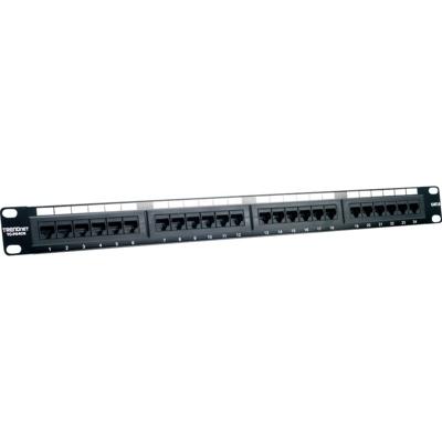 TrendNet TC-P24C6 Patchpaneel CAT 6 Zwart