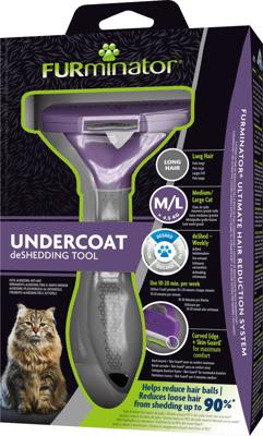 FURminator - furminator voor langharige katten - M/L