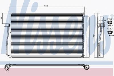 Condensator, airconditioning 94747