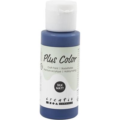 Plus Color acrylverf, marineblauw, 60 ml/ 1 fles