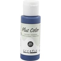 Plus Color acrylverf, marineblauw, 60 ml/ 1 fles - thumbnail