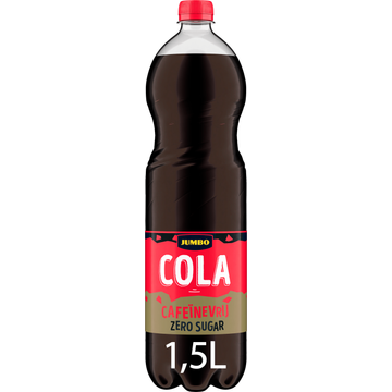 Jumbo Cola Cafeinevrij Zero Sugar 1,5 L