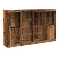 Dressoir Oud hout 163 x 37 x 100 cm Bewerkt hout - thumbnail