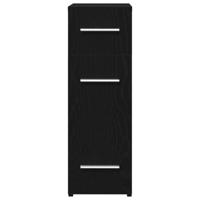 Apothekerskast Zwart eiken 20 x 45.5 x 60 cm Bewerkt hout - thumbnail