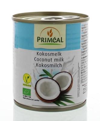 Primeal Kokosmelk bio 225 Milliliter Primeal Kokosmelk bio 225 Milliliter