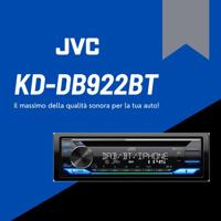 JVC KD-DB922BT Autoradio enkel DIN DAB+ tuner, Aansluiting voor stuurbediening, Bluetooth handsfree - thumbnail