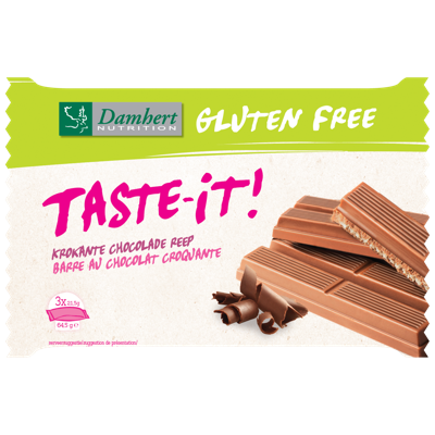 Damhert Taste-it Krokante Chocoladereep
