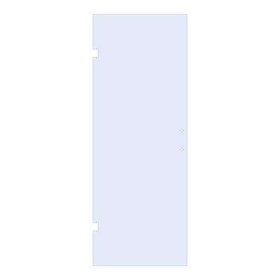 Sanitop Douchedeur Just Creating | Profielloos D2 | 90cm | Omkeerbaar Helder Glas | Nisdeur