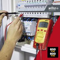 Wiha Digitale multimeter tot 600 V AC, CAT IV meetapparaat - thumbnail