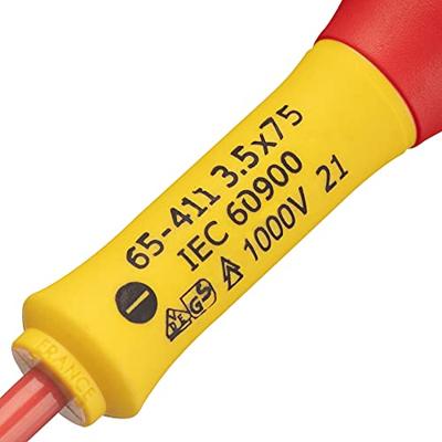 Stanley handgereedschap 1-65-411 Platte schroevendraaier - 3,5 x 75mm - 1-65-411 - thumbnail