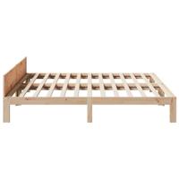 Bedframe zonder matras massief grenenhout 180x200 cm - thumbnail