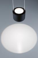 Paulmann Pendel Aldan 230V-railsysteem lamp URail LED Chroom (mat), Zwart - thumbnail