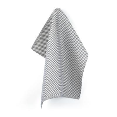 Bunzlau Castle Bunzlau Castle theedoek Small Check dark blue 65x65