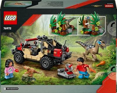 LEGO® JURASSIC WORLD™ 76972 Raptor: Achtervolging met de terreinwagen LEGO® JURASSIC WORLD™ 76972 Raptor: Achtervolging met de terreinwagen