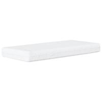 Bed met matras fluweel donkergrijs 90x200 cm - thumbnail