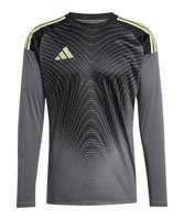 adidas Tiro 25 Competition Keepersshirt Lange Mouwen Grijs Zwart Lichtgroen - thumbnail