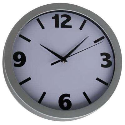 NXT clock 13801 small numbers, ø30 cm, wall, white