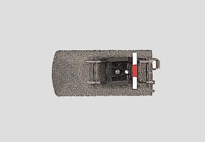 H0 Märklin C-rails (met ballastbed) 24977 Eindstuk met stootblok 77.5 mm 1 stuk(s)