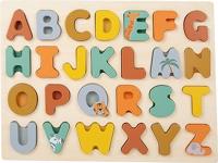 Small Foot - houten alfabet puzzel safari - thumbnail