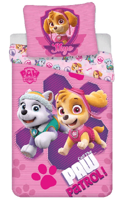 Paw Patrol dekbedovertrek 140 x 200 cm - 70 x 90 cm (polyester) Paw Patrol dekbedovertrek 140 x 200 cm - 70 x 90 cm (polyester)