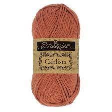 Scheepjes Cahlista 50g - 504 Brick Red