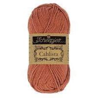 Scheepjes Cahlista 50g - 504 Brick Red - thumbnail